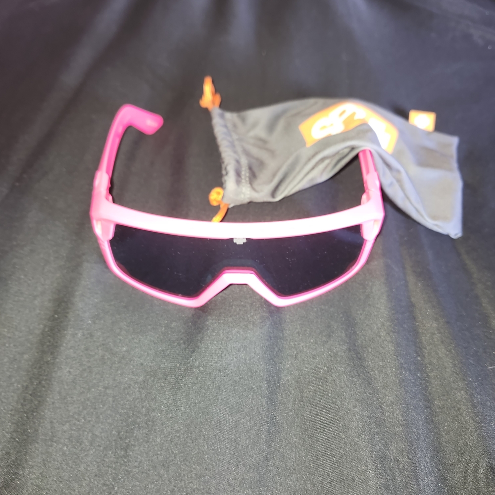 SPY Monolith Pink Sunglasses with Case
